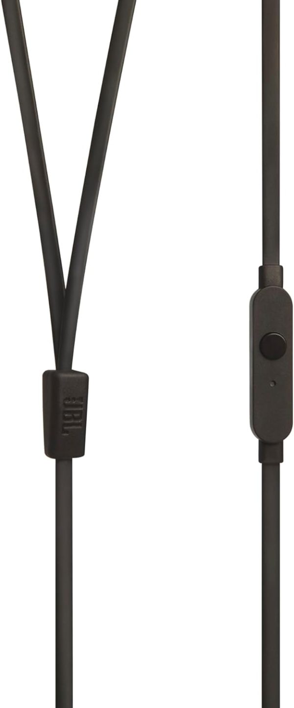 JBL T110 In Ear Headphones Black - Image 3