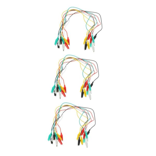 30 Pcs Clip Alligator Wire Connector Alligator with Wire Car Jump Starter - Image 5