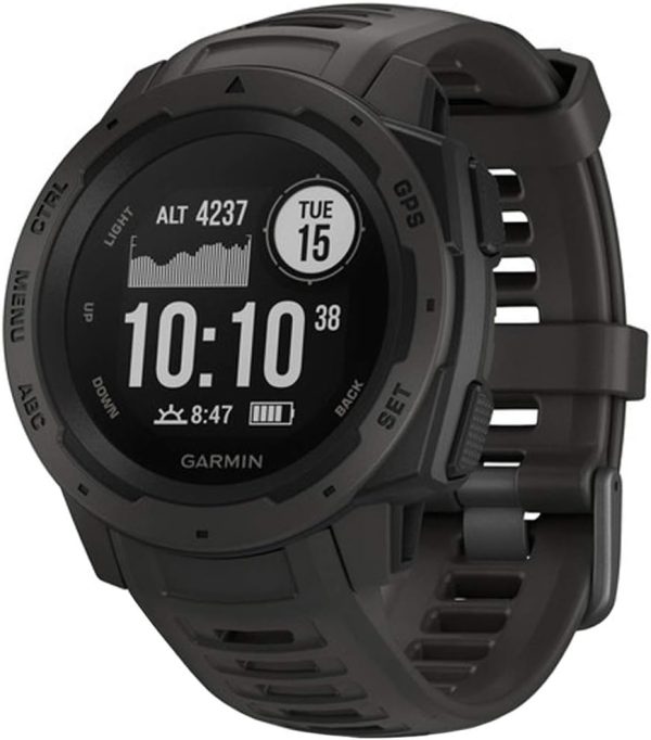 Garmin Instinct, Rugged Outdoor Watch with GPS, Features Glonass and - Image 2