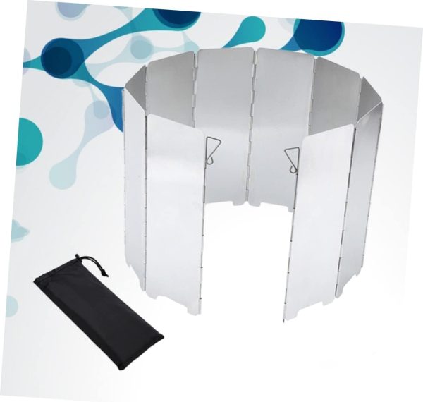 Windproopf Stove Screens Camp Stove Outdoor Camp Wind Screen Outdoor Stove - Image 2