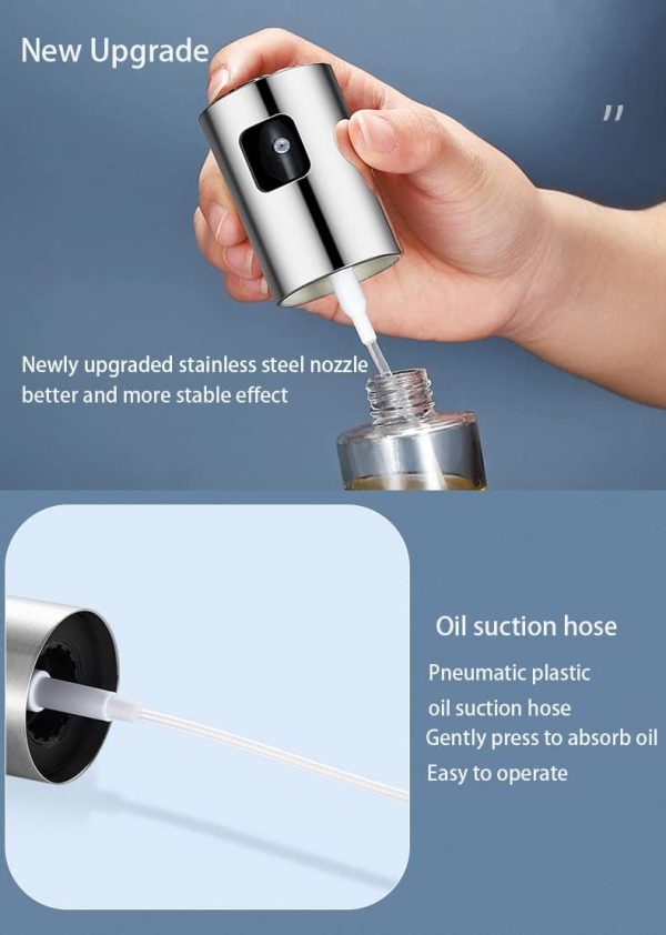 Oil Sprayer for Cooking,100ml Olive Oil Spritzer,Oil Sprayer for Air Fryer, - Image 2