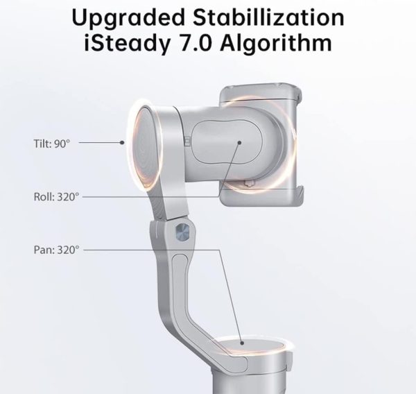 HoHem Smartphone Gimbal iSteady XE Kit 3-Axis Cell Phone Stabilizer for - Image 3