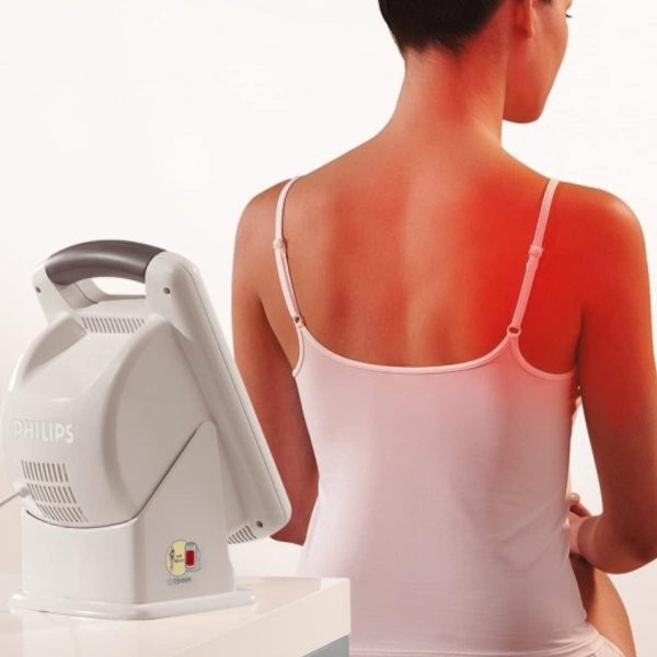 Beurer IL50 Infrared Heat Lamp Heated Red Light Therapy Lamp for Body, - Image 2