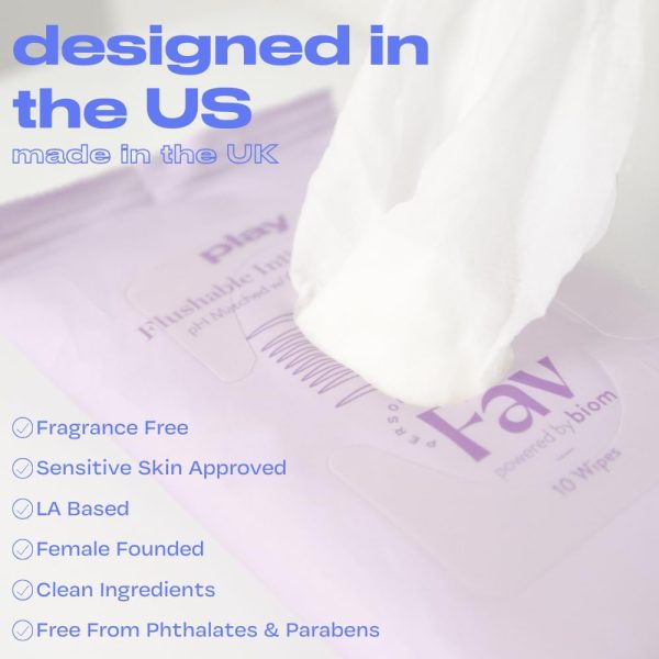 PersonalFav Play Wipes | Intimate Cleansing Wipes | 1-Pack, 10 Personal - Image 6