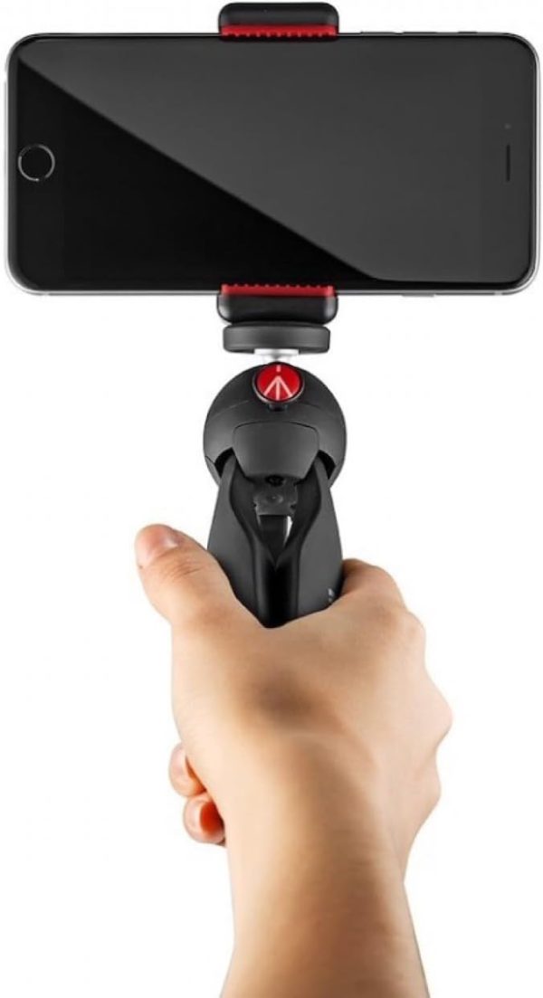 Manfrotto Mini Tripod with Universal Smartphone Clamp, Made in Italy, for - Image 4
