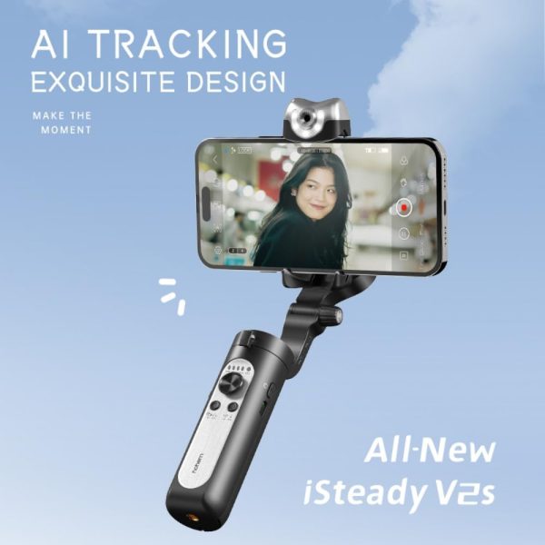 Hohem iSteady V2S Smartphone Gimbal Stabilizer 3-Axis Foldable Phone Gimbal - Image 4