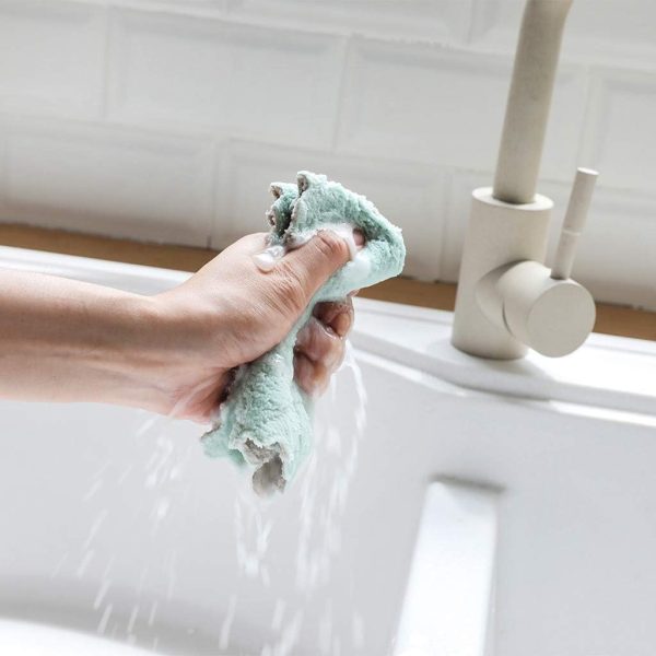 kimteny 12 Pack Kitchen Cloth Dish Towels, Premium Dishcloths, Super - Image 2