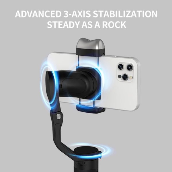 Hohem iSteady V2S Smartphone Gimbal Stabilizer 3-Axis Foldable Phone Gimbal - Image 5