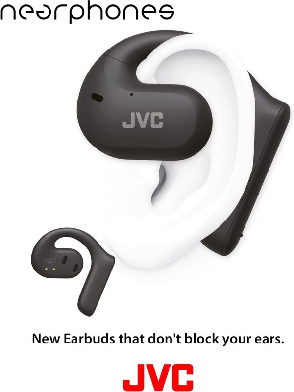 JVC Nearphones Open-Ear True Wireless Headphones with Dual Mic, Noise - Image 2