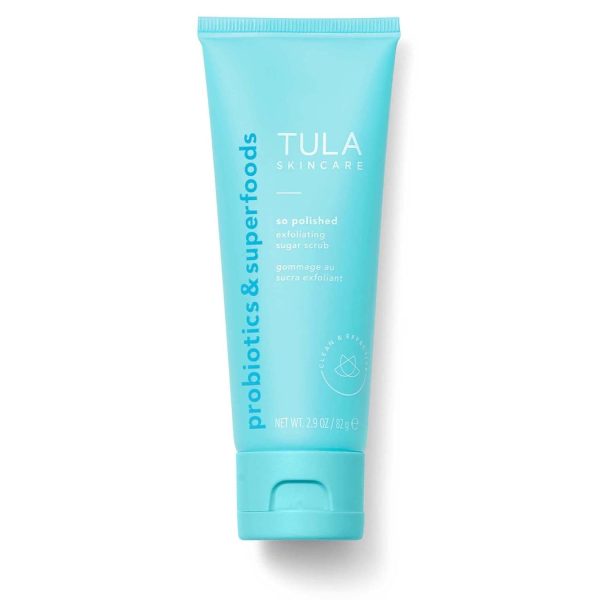TULA Skin Care So Polished Exfoliating Sugar Scrub - Face Scrub, Gently - Image 2