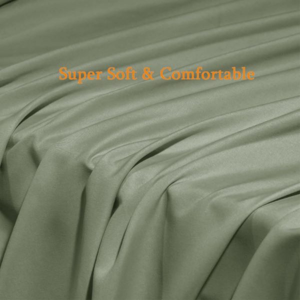 SONORO KATE Bed Sheet Set Super Soft Microfiber 1800 Thread Count Luxury - Image 6