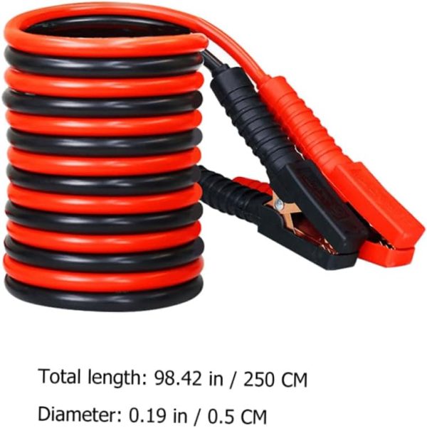 ULTECHNOVO Car Battery with Jumper Jumping Cables for Cars Car Jump Starter - Image 2