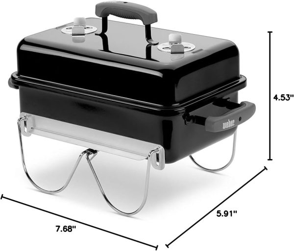 Weber Go-Anywhere Charcoal Grill, Black - Image 11