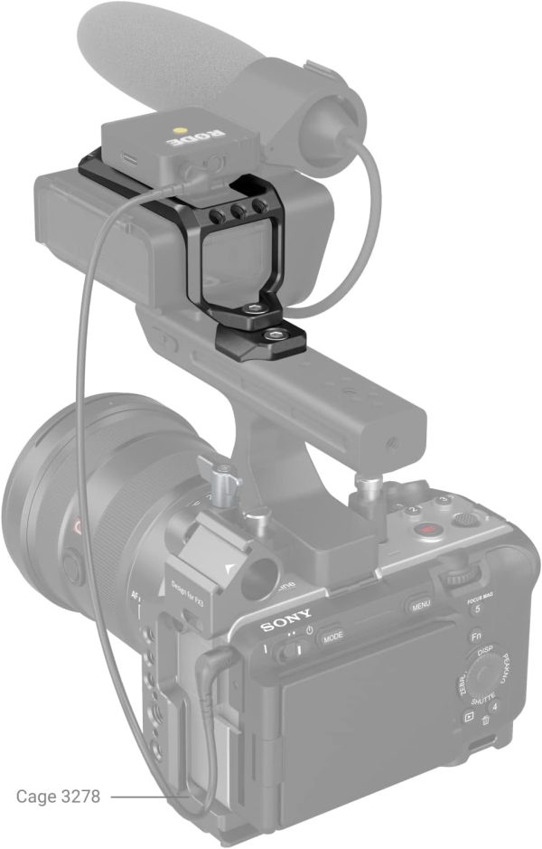 SMALLRIG FX3 / FX30 XLR Handle Top Plate for Sony FX3 / FX30 XLR Unit - Image 9