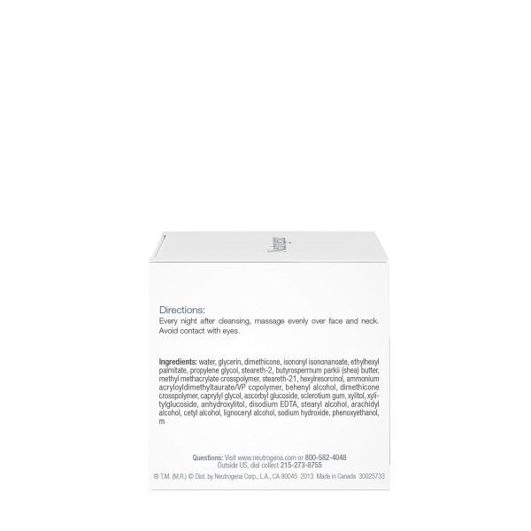 Neutrogena Triple Age Repair Anti-Aging Night Cream with Vitamin C; Fights - Image 8