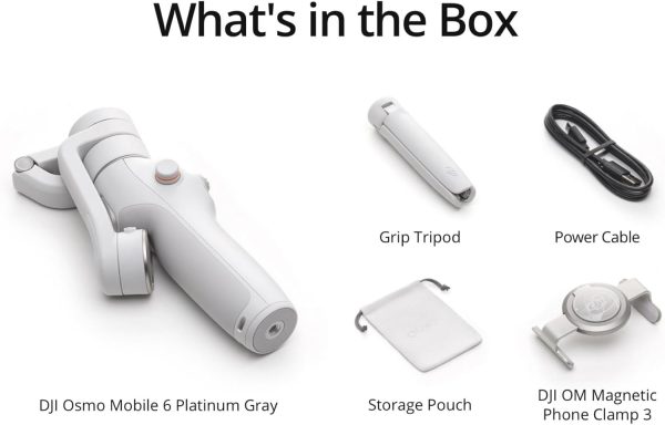 DJI Osmo Mobile 6, 3-Axis Phone Gimbal, Object Tracking, Built-in Extension - Image 8