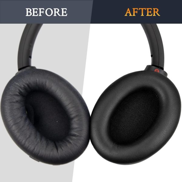 SOULWIT Replacement Earpads for Sony WH-1000XM4 (WH1000XM4) Headphones, Ear - Image 6