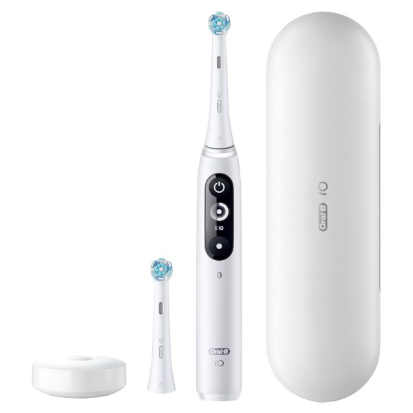 Oral-B iO Deep Clean + Protect Rechargeable Electric Toothbrush, White with - Image 2