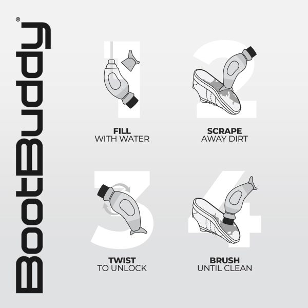 Boot Buddy Soccer Cleat Cleaner - Shoe & Boot Cleaner Brush - Effortlessly - Image 5