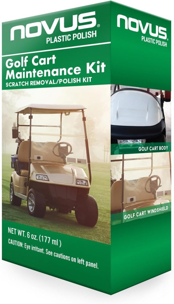 Novus Plastic Polish | Golf Cart Maintenance/Polish Kit | Includes NOVUS - Image 3