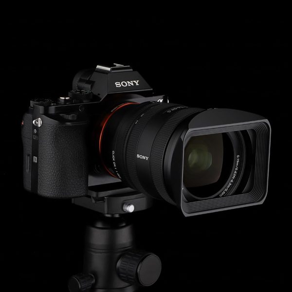 Haoge LH-E245 Metal Square Lens Hood for Sony FE 24-50mm F2.8 G Lens - Image 3