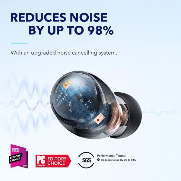 Soundcore by Anker Space A40 Adaptive Active Noise Cancelling Wireless - Image 2