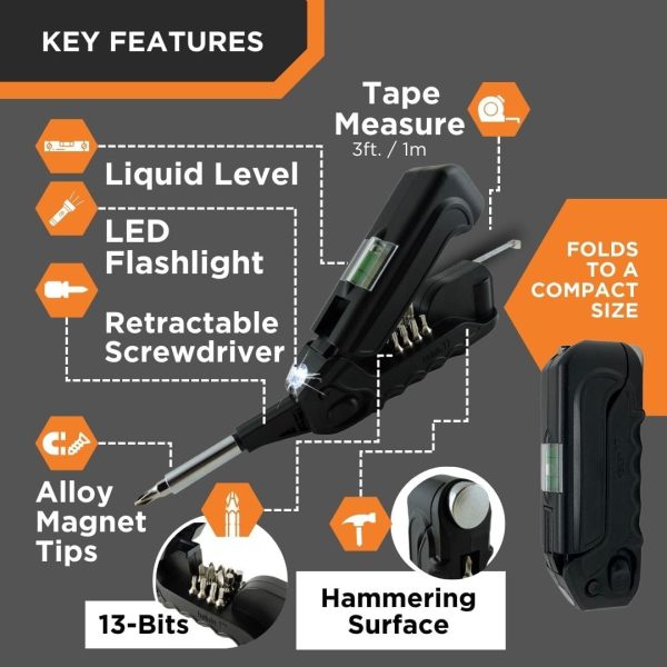 Kelvin Tools - Kelvin 17 Urban Screwdriver Set, All in One Everyday - Image 2