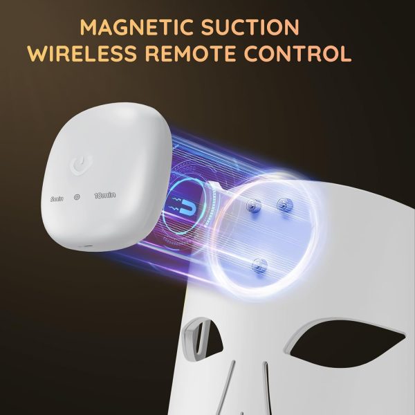 Red Light Therapy for Face, 7+1 Color Infrared Light 850nm Portable - Image 4