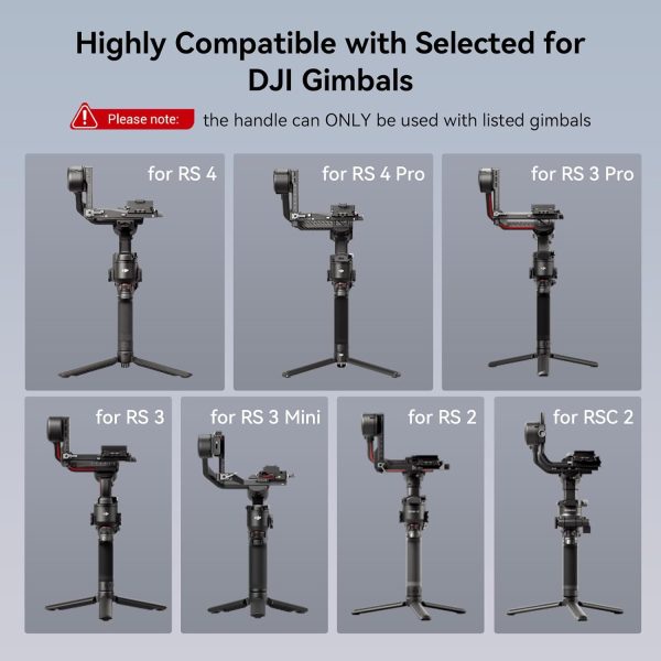 SmallRig Adjustable Sling Handgrip Gimbal Sling Handle for DJI RS 4, RS 4 - Image 2