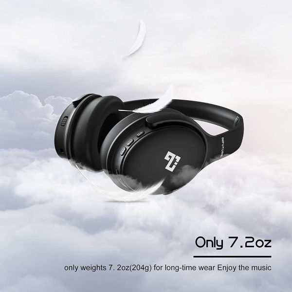 INFURTURE Active Noise Cancelling Headphones, H1 Wireless Over Ear - Image 8