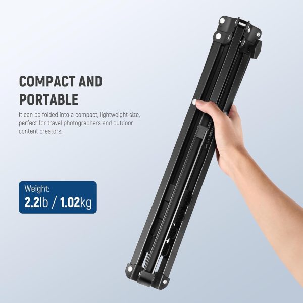 NEEWER 71"/180cm Portable Light Stand, Adjustable Metal Camera Tripod - Image 6