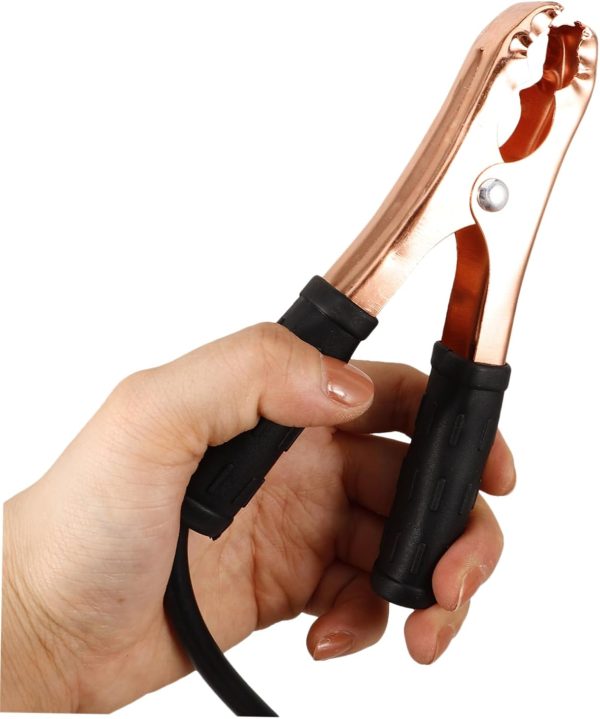 2pcs Car Hitch Car Starter Clamp Jumper Cable Replacement Battery Clip Jump - Image 4