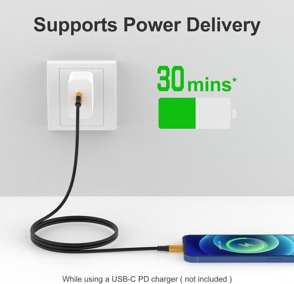 iPhone Charger 10 ft,3-Pack Extra Long Lightning Cable [Apple - Image 6