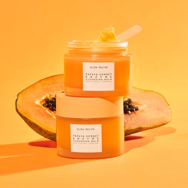 Glow Recipe Papaya Enzyme Cleansing Balm Makeup Remover - Gentle - Image 3