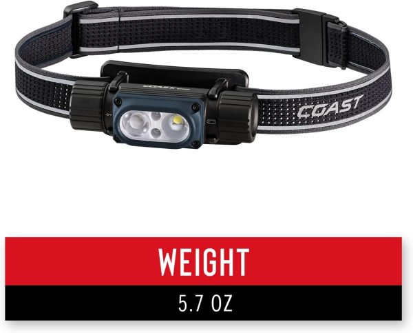 Coast WPH30R 1000 Lumen Waterproof Ultra Bright IP68 USB Rechargeable-Dual - Image 8