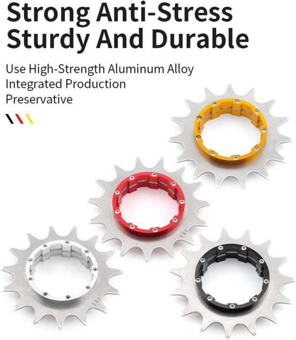 Bike Single Speed Conversion Kit 12T13T/14T/15T/16T/17T/18T/19T/20T/21T/22T - Image 5