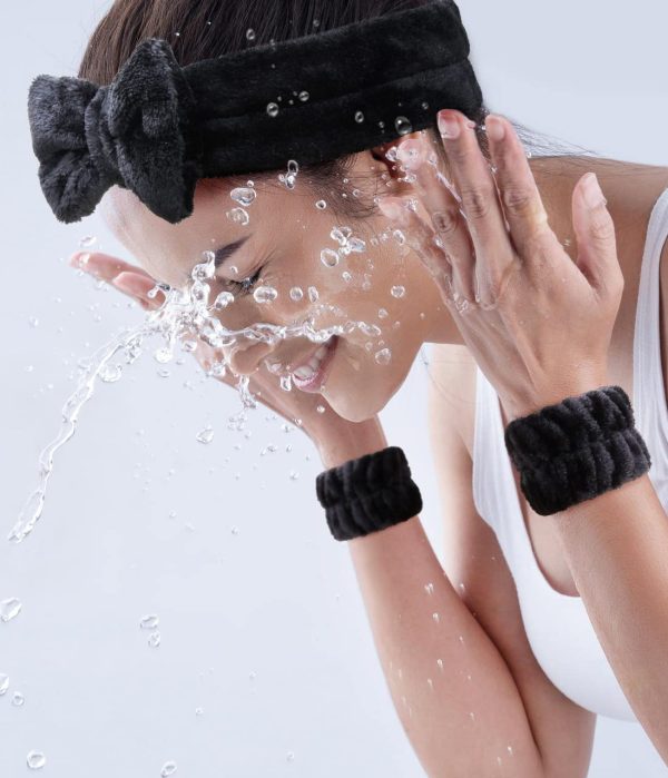 Huachi 6 Packs Makeup Headband for Women Spa Skincare Face Wash Headband - Image 5