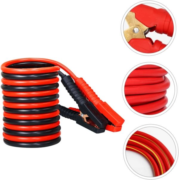 ULTECHNOVO Car Battery with Jumper Jumping Cables for Cars Car Jump Starter - Image 4