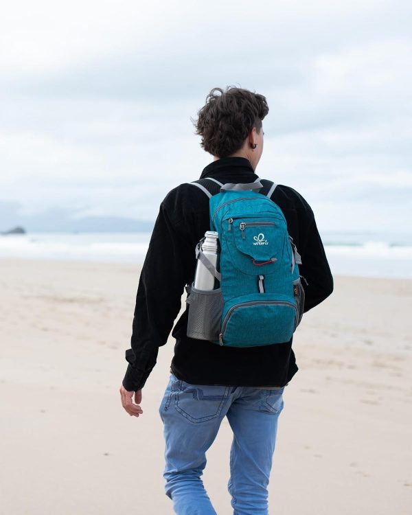 WATERFLY Small Lightweight Packable Backpack: 20l Ultra Light Foldable - Image 7