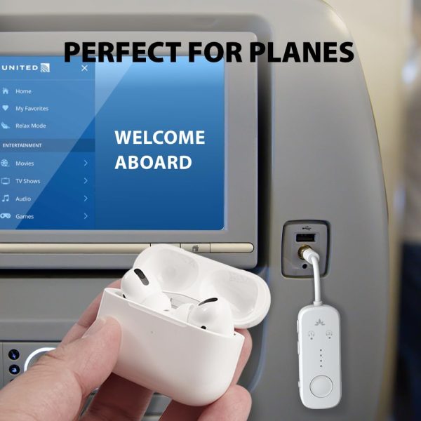 Avantree Relay - Premium Airplane Bluetooth 5.3 Adapter, Supports 2 AirPods - Image 2