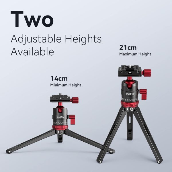 SmallRig Tripod for iPhone Desktop Mini Tripod - Aluminum Alloy 20 inches/ - Image 5