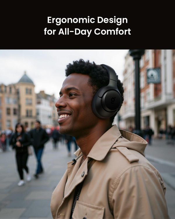HS1 Hybrid Active Noise Cancelling Headphones, Wireless Bluetooth - Image 5