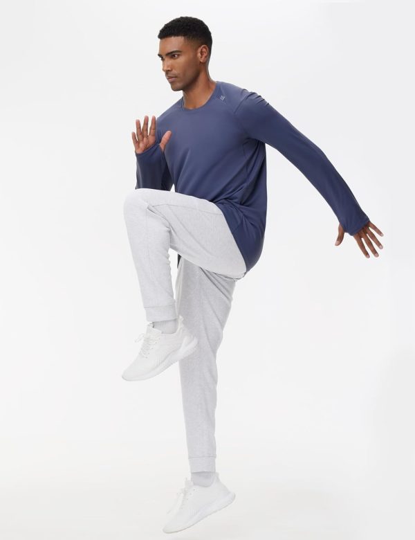 THE GYM PEOPLE Mens' Fleece Joggers Pants with Deep Pockets in Loose-fit - Image 5