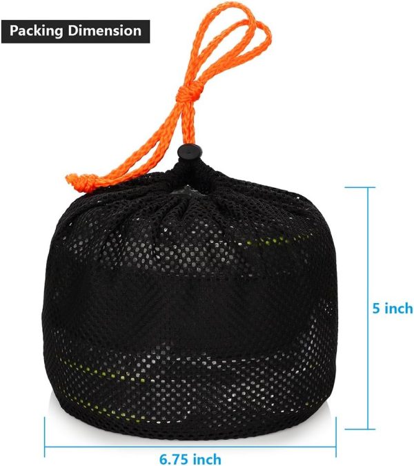 Gutsdoor Camping Cookware Set Camping Gear Campfire Utensils Non-Stick - Image 5