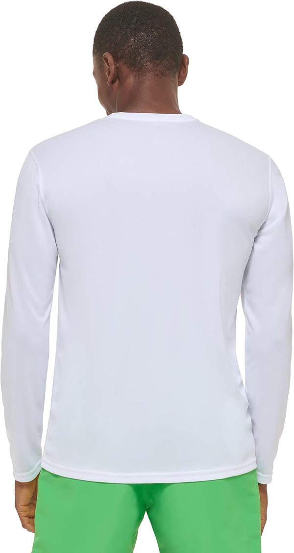 Calvin Klein Men's Standard UPF 40+ Long Sleeve Quick Dry Swim Shirt - Image 3