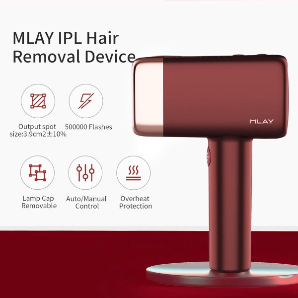 MLAY T14 IPL Hair Removal Device, 0.5s/Flash, 17J High Energy IPL Hair - Image 4