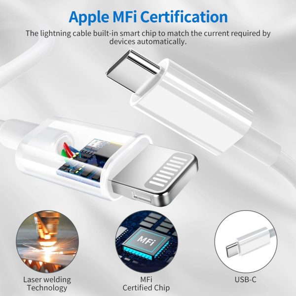 iPhone Charger 【Apple MFi Certified】 10FT Extra Long Fast Charging Type C - Image 5