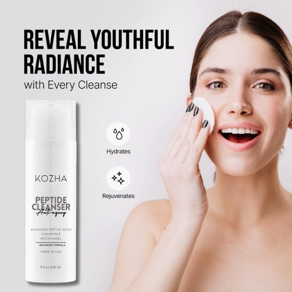 Revitalize Your Skin Anti-Aging Peptide Facial Cleanser - A Must-Have in - Image 3