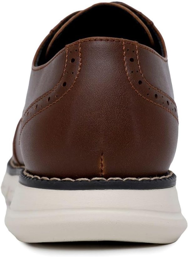 Nautica Men's Knit Dress Oxford Dress Sneakers: Breathable, Stylish, - Image 5