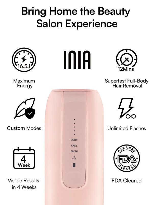 Laser Hair Removal Device for Women and Men, INIA Fond Hair Remover with - Image 7